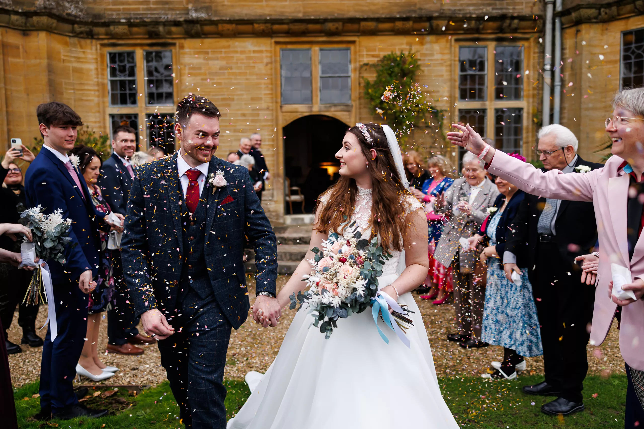 a wonderful, intimate celebrant wedding ceremony at elegant minterne house in dorset