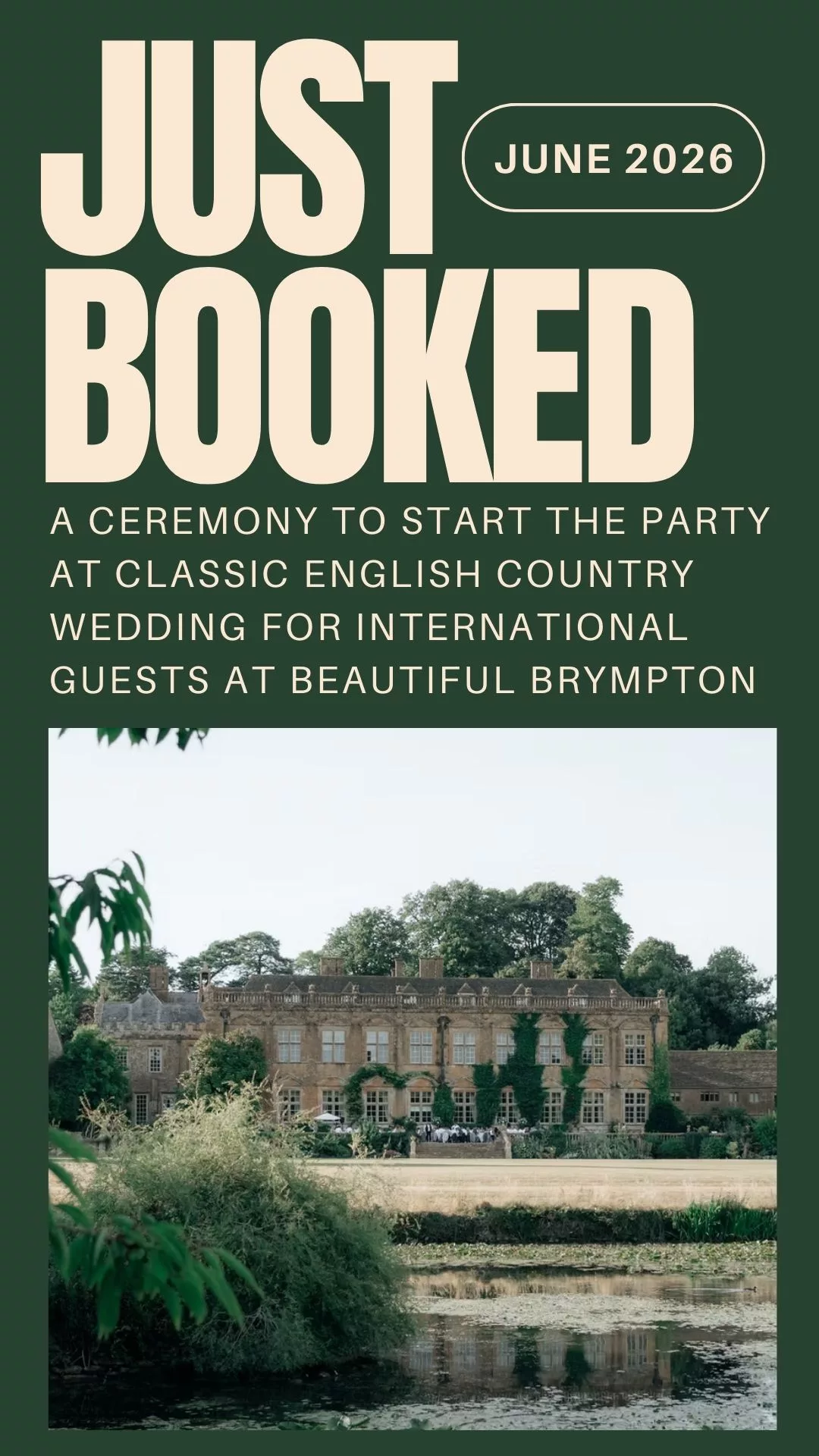 Brympton House wedding celebrant