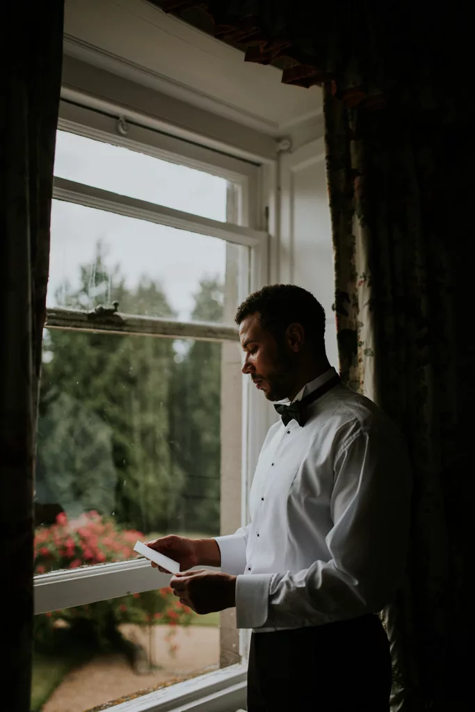 Celebrant wedding ceremony Pennard House Somerset