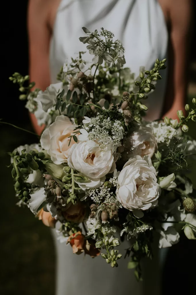 Celebrant wedding ceremony Pennard House Somerset