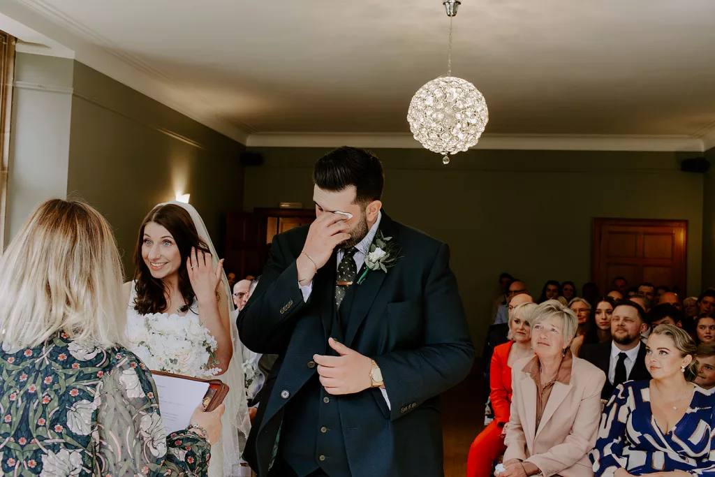 Somerset wedding Celebrant ceremony bride's arrival