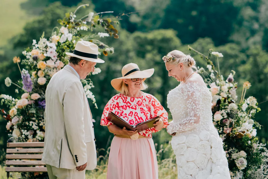 Devon wedding celebrant Eleanor Willock Full Stop Celebrant