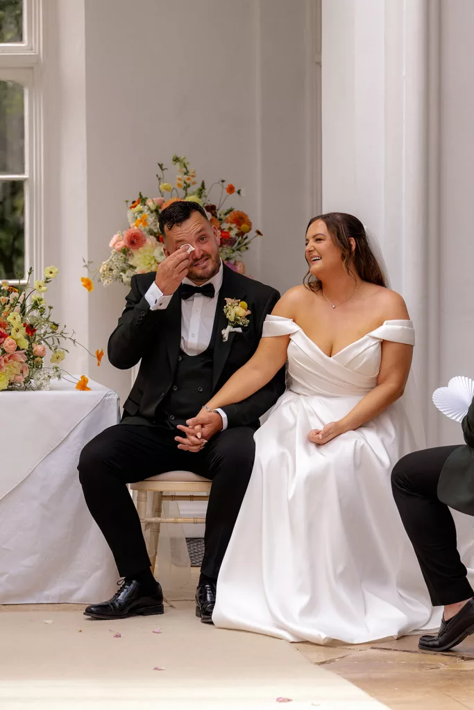 Celebrant wedding ceremony St Audries Park