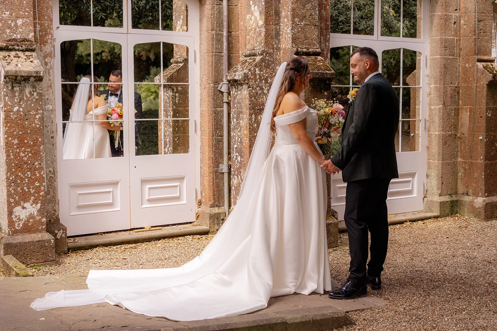 an iconic summer celebrant wedding ceremony at st audries park