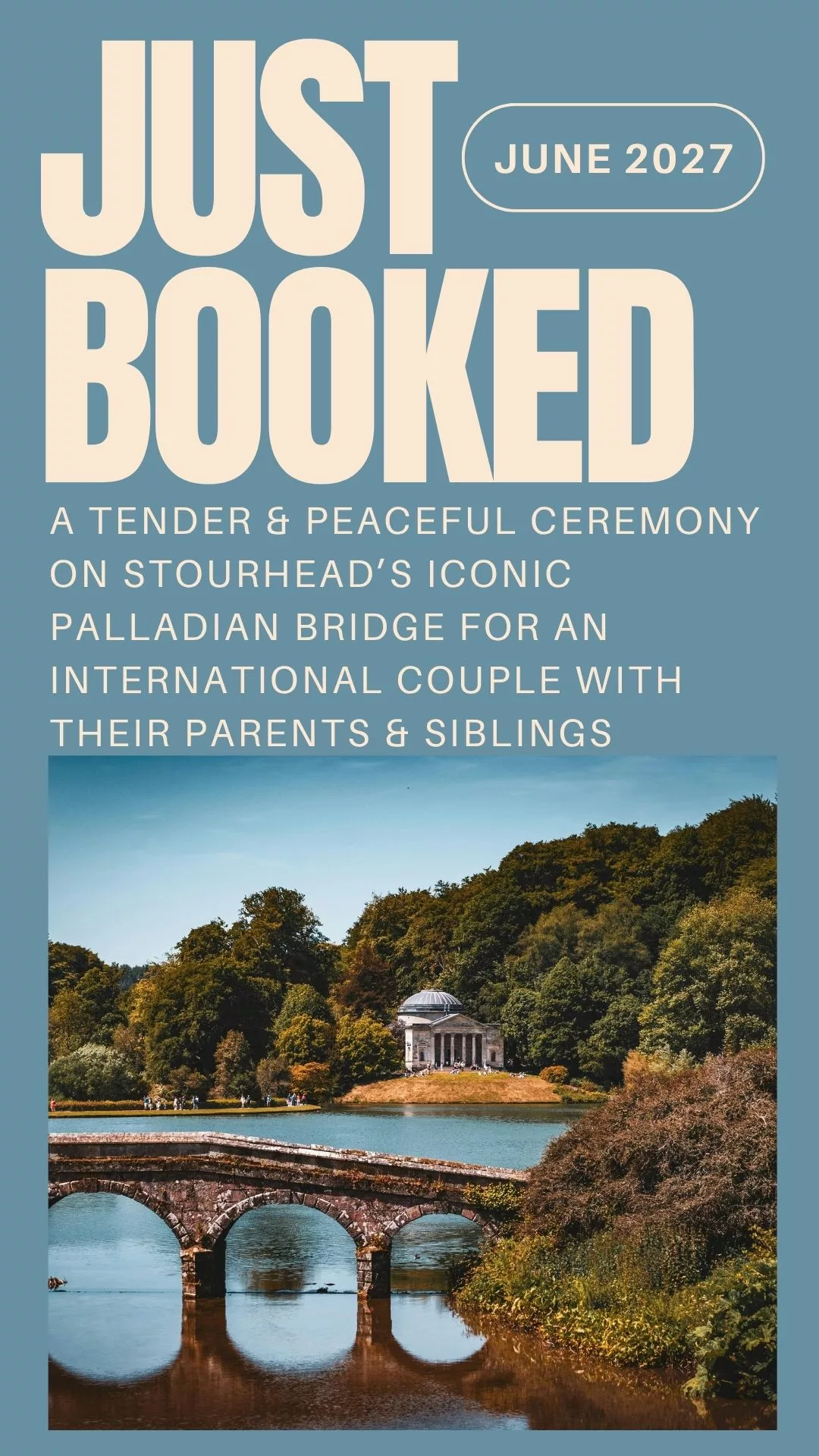 Somerset Wedding celebrant Eleanor Willock Stourhead