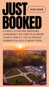 Somerset Wedding celebrant Eleanor Willock Elmhay Park